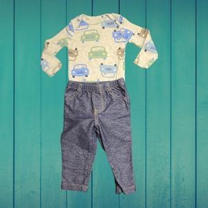 Two Piece vehicle outfit